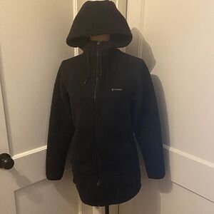 Columbia Women's Black Teddy Jacket with Hood